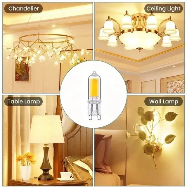 Ampoule LED en verre G9 7W 9W 12W 15W 220V – vue 6