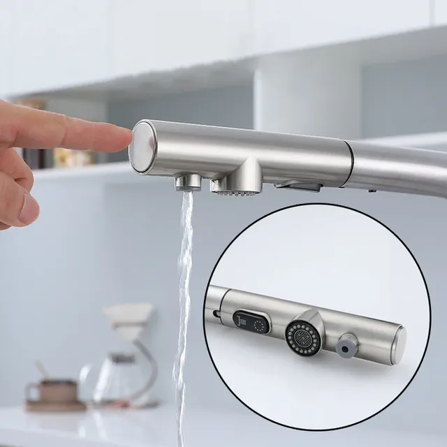 Robinet d'évier de cuisine extractible – vue 5