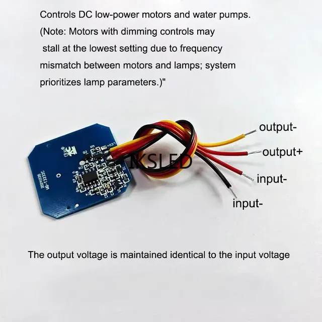 Interrupteur tactile variateur de balayage manuel 5-24V… – vue 2