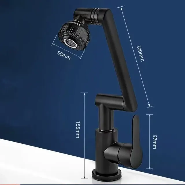Robinet de cuisine Robinet d'évier de cuisine en acier… – vue 7