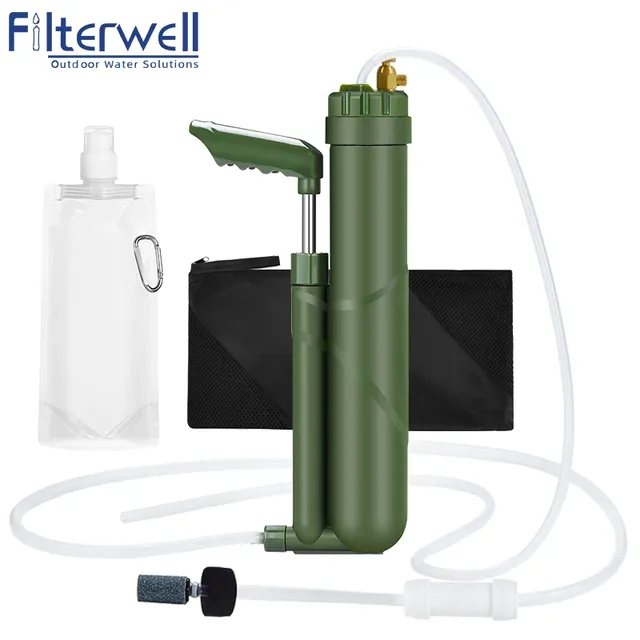 Pompe osmose inverse portable compacte vert olive…