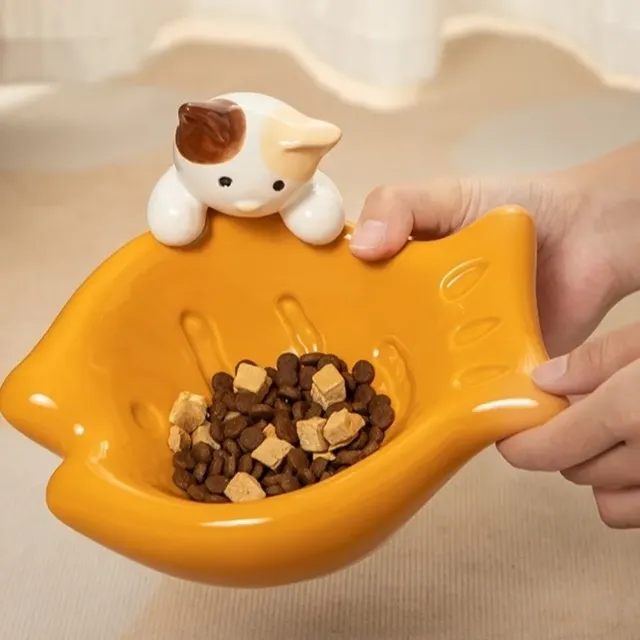 Bol en céramique pour chat – vue 3