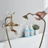Robinet de baignoire-douche européen rétro avec… – vue 2