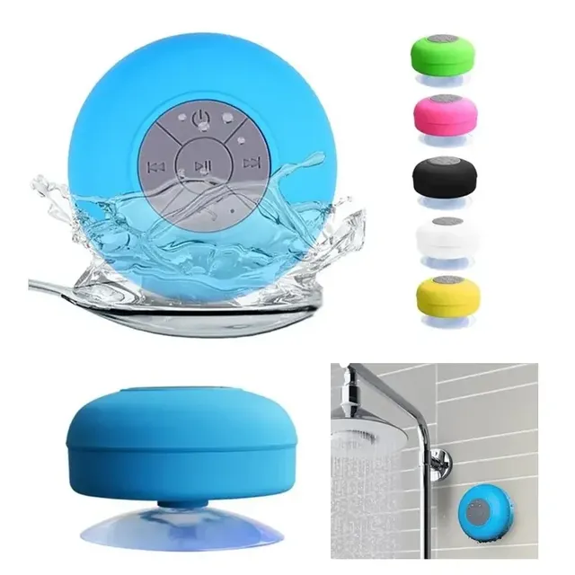 Enceinte étanche portable bluetooth5 ventouse douche… – vue 6