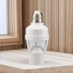 Ampoule LED intelligente E27, capteur de mouvement infrarouge, efficacité énergétique, sensibilité réglable pour l&rsquo;éclairage domestique
