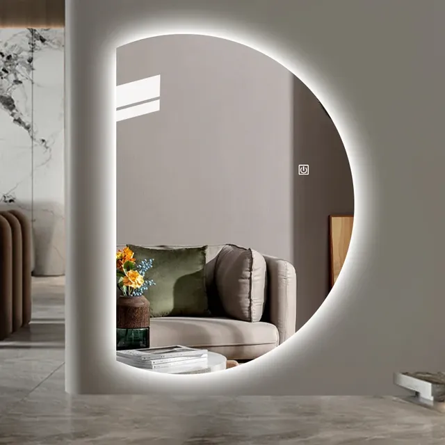 Lumière LED lumineuse coupe gauche et droite miroir… – vue 2