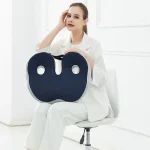 Coussin de siège ergonomique pour hémorroïdes, rebond lent, relaxation, soulagement des os, coussin de siège réglable et confortable pour siège de voiture