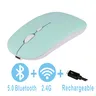 Souris Bluetooth Rechargeable sans fil double Mode 5.2… – vue 3