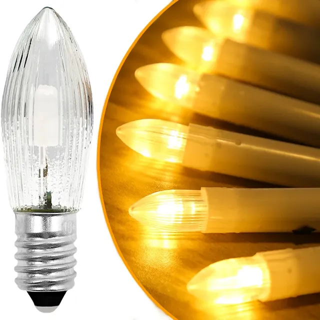 Ampoules de remplacement pour bougie LED E10 – vue 2