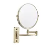 Miroir télescopique rond chromé Double face sans… – vue 3