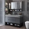 Lavabo sol armoires de salle de bain Vintage tiroir… – vue 2