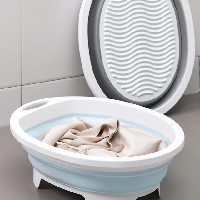 Bassin de planche à laver pliable pour le lavage des mains – vue 4