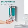 Distributeur mural de savon et de shampoing pour les mains – vue 1