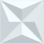 Panneau mural 3D blanc en mousse de brique, autocollant mural Non auto-adhésif imperméable, papier peint de fond classique en PVC pour plafond de salle de bains