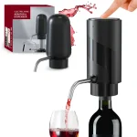 Aérateur et distributeur automatique de vin, décanteur à vin électrique aste à une touche, ensemble de distributeur français, accessoires de fête au bar