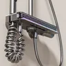 Colonne douche thermostatique mural grande pomme pluie… – vue 6