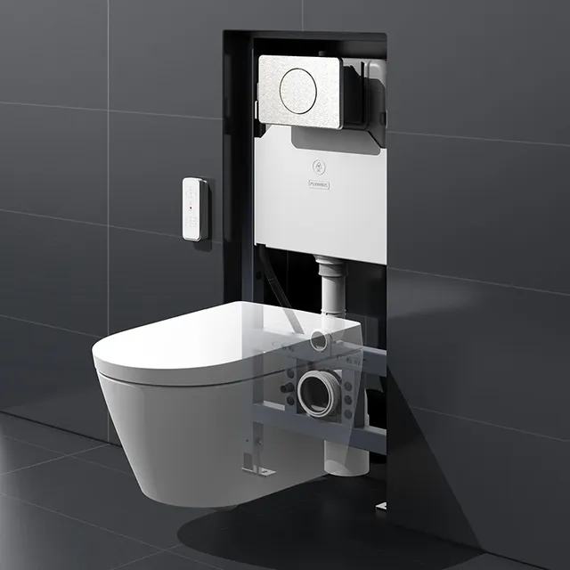 Siège de toilette intelligent mural au Design moderne – vue 5