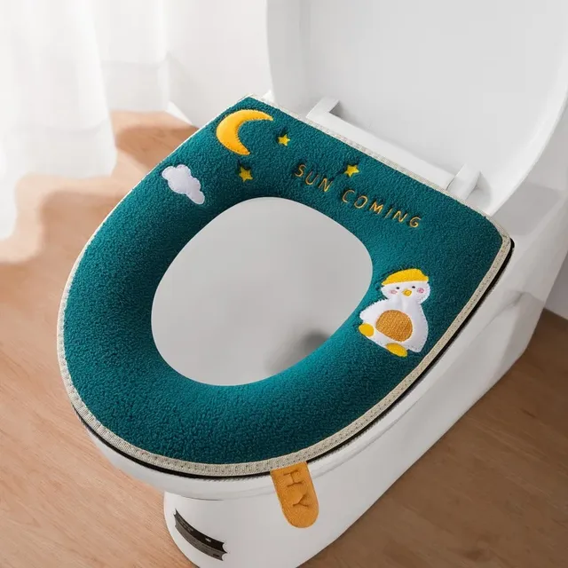 Juste de siège de toilette universelle imperméable – vue 5
