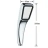 Pommeau douche main rectangulaire chrome ergonomique… – vue 4