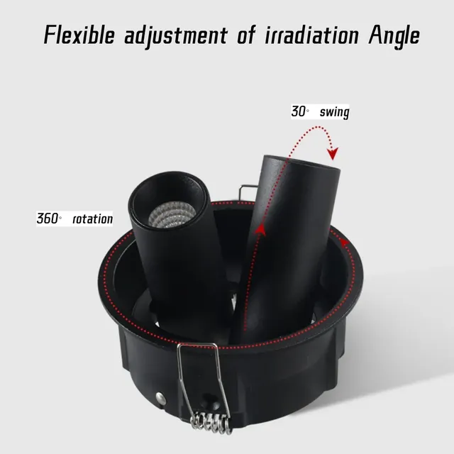 Downlights LED à intensité variable Projecteurs Puce COB… – vue 4