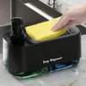 Double distributeur de savon avec porte-éponge – vue 2