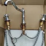 Kmmoun robinet de lavabo de salle de bains à bec fixe – vue 7