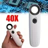 Loupe poche 40x grossissement puissant lentille hd… – vue 1