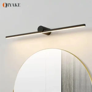 Lampe frontale à LED pour miroir, longue bande, 40 cm, 50 cm, 60 cm, 80/100 cm, éclairage, chambre à coucher, spanTable, décoration murale, lampes pour la maison
