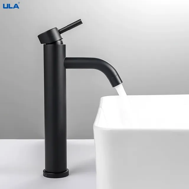 ULA mitigeur lavabo monocommande pont monté inox… – vue 6