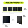 2000W puissant portable pliable panneau solaire flexible… – vue 3