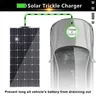 Panneau solaire flexible monocristallin noir mince… – vue 2