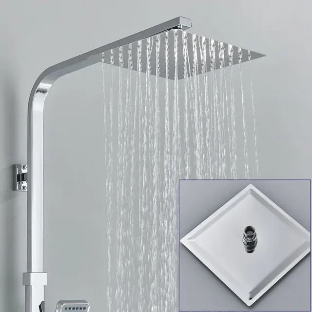 Ensemble de robinets de douche de salle de bains – vue 3