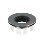 Couvercles de débordement d&rsquo;anneau rond utiles, remplacement d&rsquo;insertion de bassin, capuchon d&rsquo;anneau de garniture, couvercle de trou d&rsquo;évier