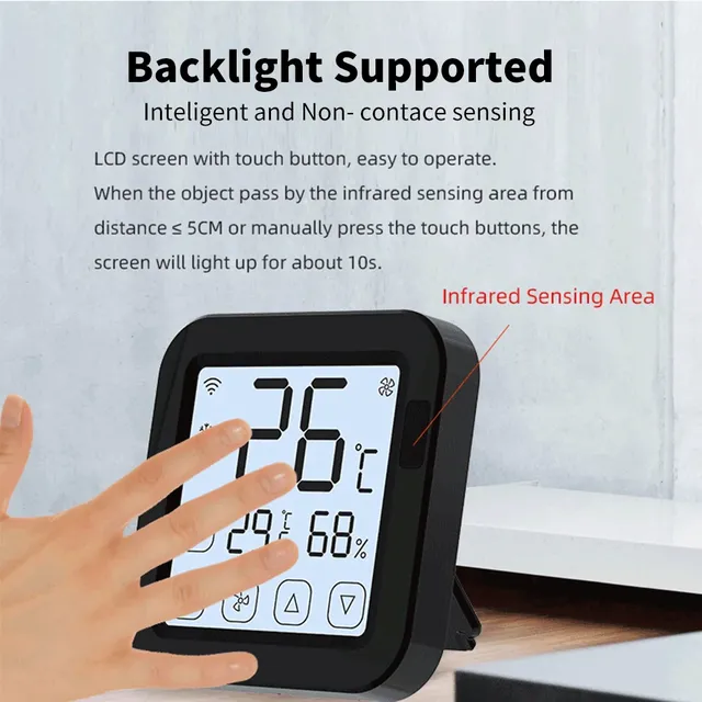 Thermostat de climatiseur intelligent Tuya – vue 5