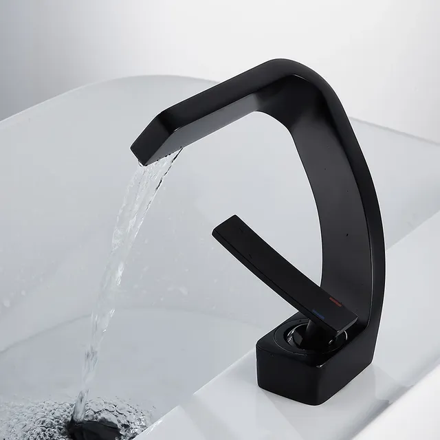 BAKALA robinet de lavabo cascade froide et chaude – vue 4