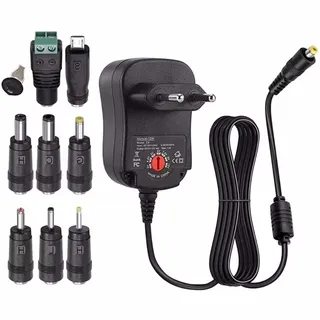 Adaptateur AC/DC 3V 4.5V 5V 6V 7.5V 9V 12V 2A/2.5A
