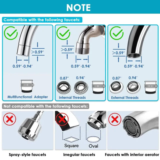 Purificateur d'eau pour robinet d'évier – vue 5