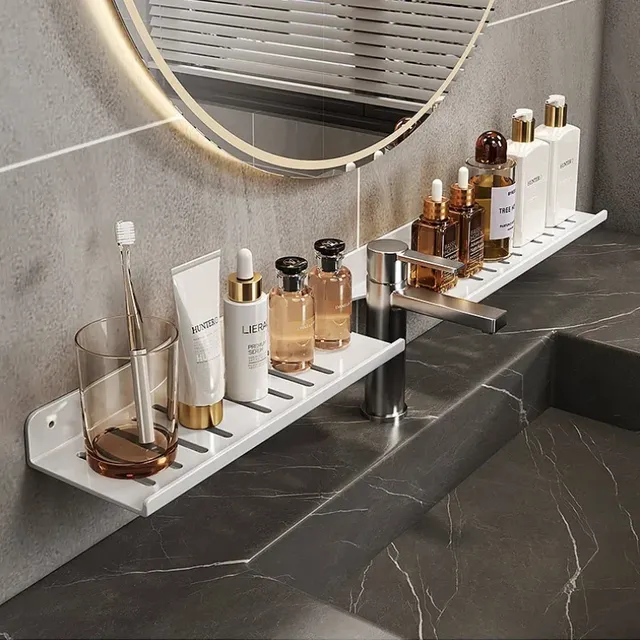 Support mural en forme de U pour salle de bain