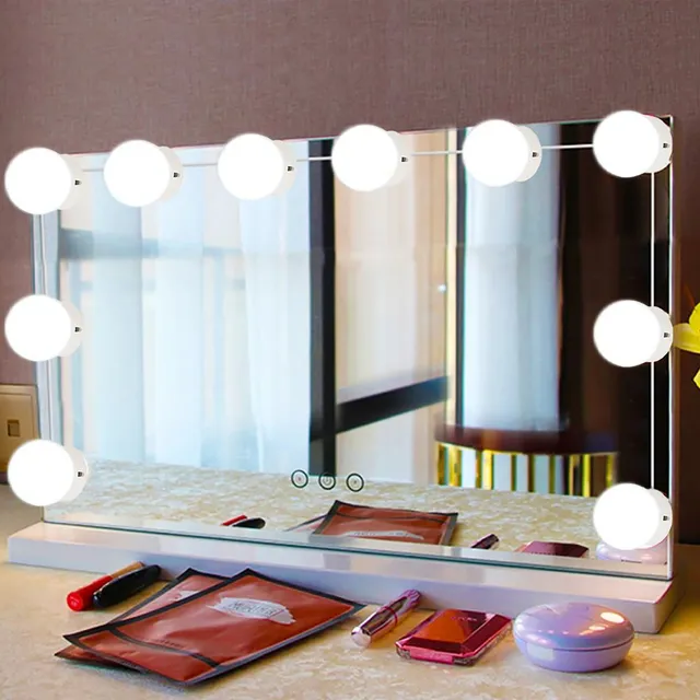 Kit de lumière de miroir cosmétique de maquillage LED…