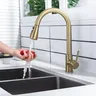 Robinet mitigeur de cuisine en acier…