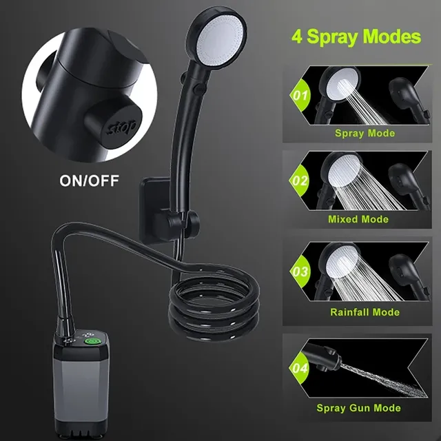 Équipement de douche de Camping Portable – vue 2