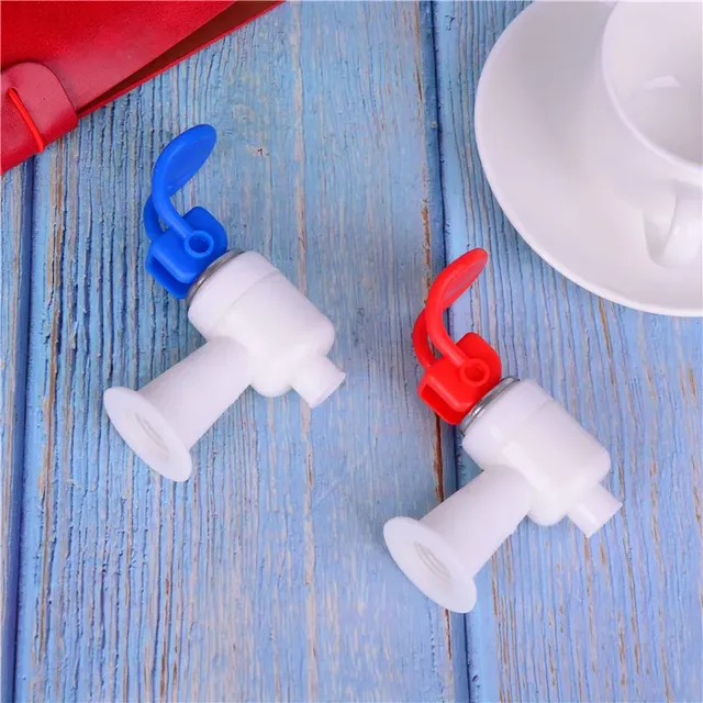 Distributeur eau poussoir plastique alimentaire blanc… – vue 5