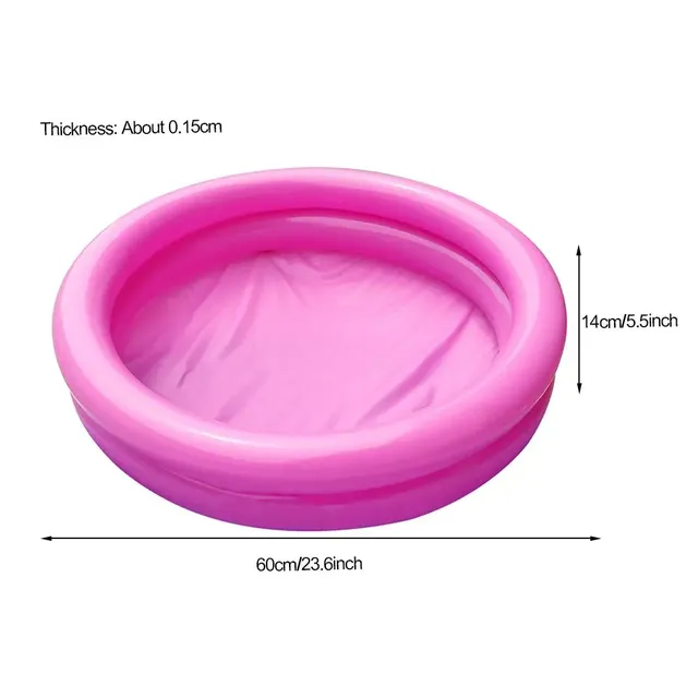 Piscine gonflable pvc toutpetits rond trois anneaux… – vue 6