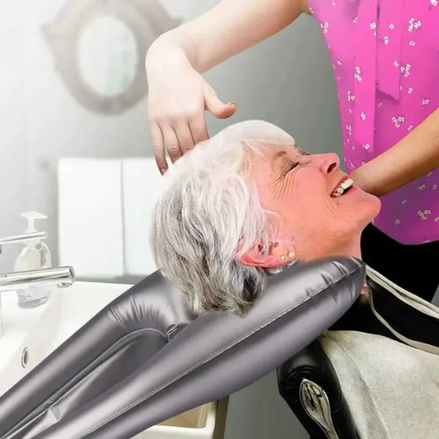 Gonfler rapidement le bassin de shampoing gonflable… – vue 4