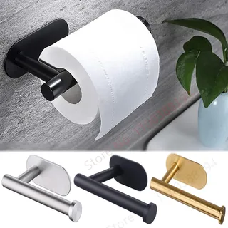 Porte-rouleau de papier toilette adhésif