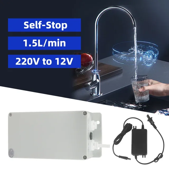 Robinet électrique pompe à eau 12V pompe à eau…