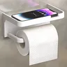 Porte papier toilette mural adhésif auto tablette… – vue 2