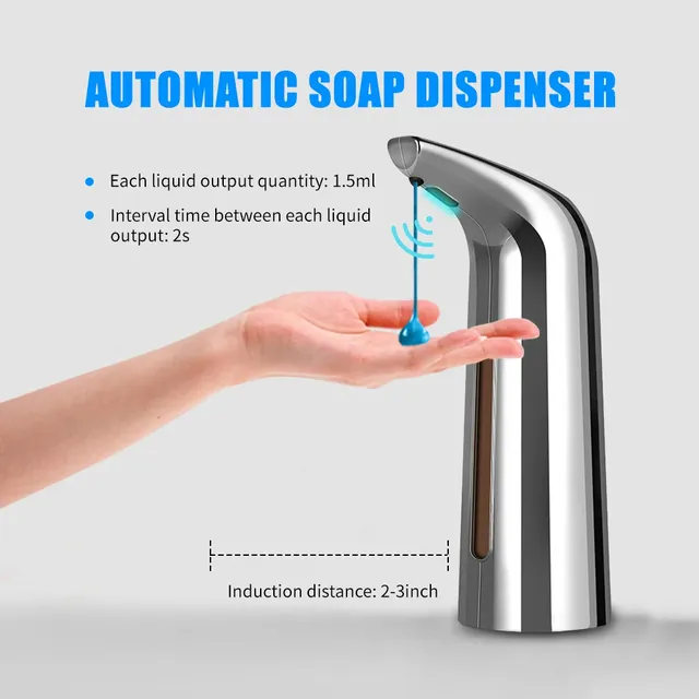 Distributeur automatique de savon infrarouge de 400mL – vue 3