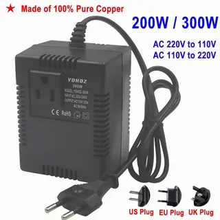 Transformateur de puissance régulateur de tension 220V à 110V