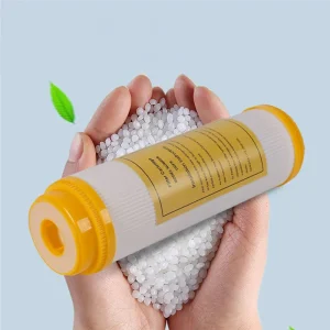 Filtre purificateur d&rsquo;eau FAST-10 pouces, élimine les impuretés de l&rsquo;eau du filtre en résine détartrante